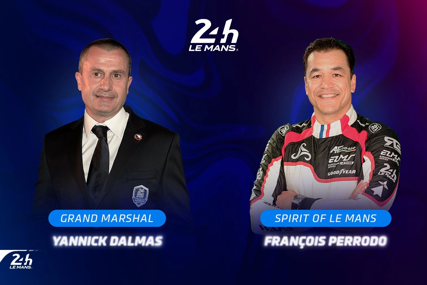 Yannick Dalmas honored for the 24 Hours of Le Mans