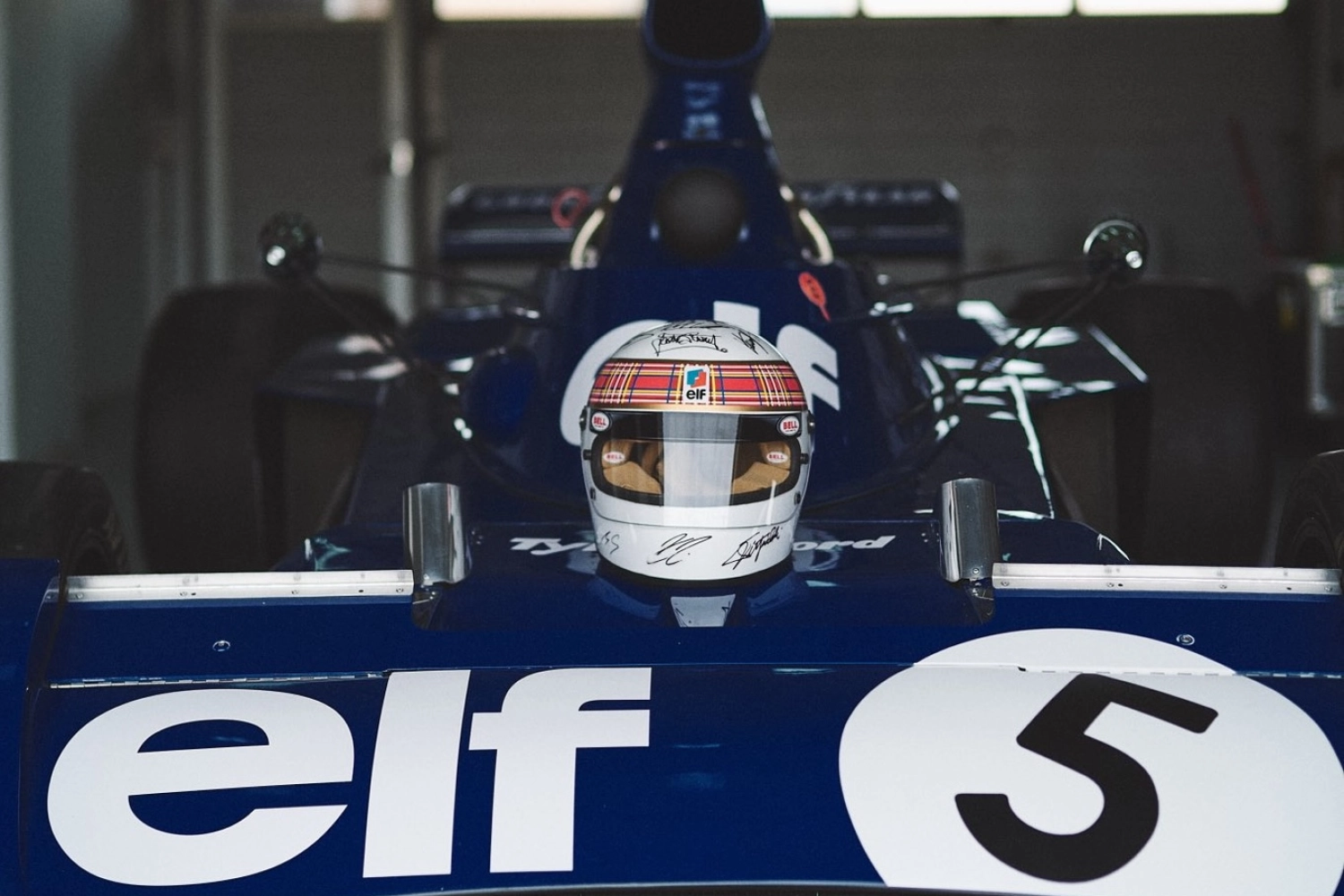 A helmet signed by the 20 living world champions at auction