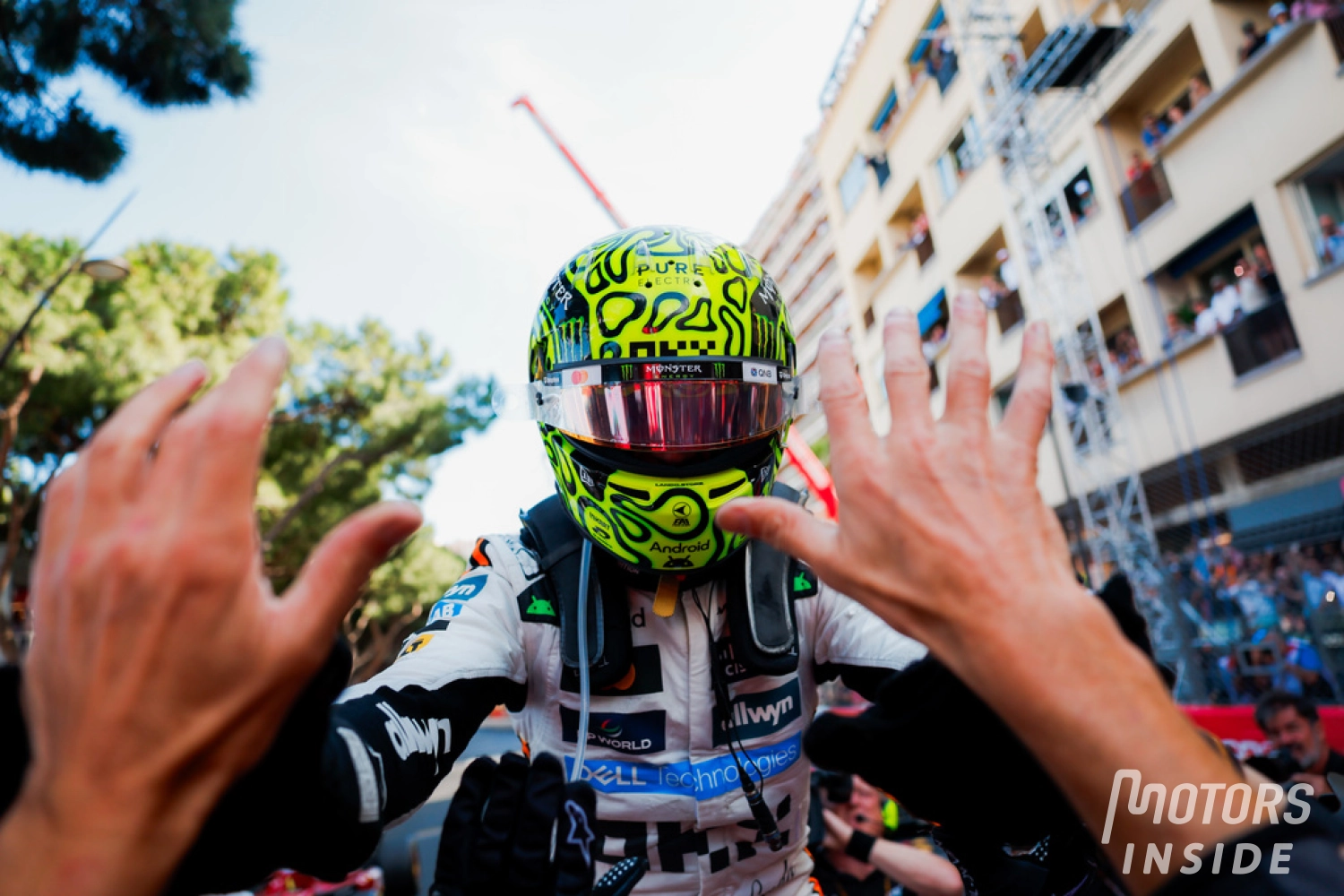 Lando Norris: “Winning at home is just incredible”