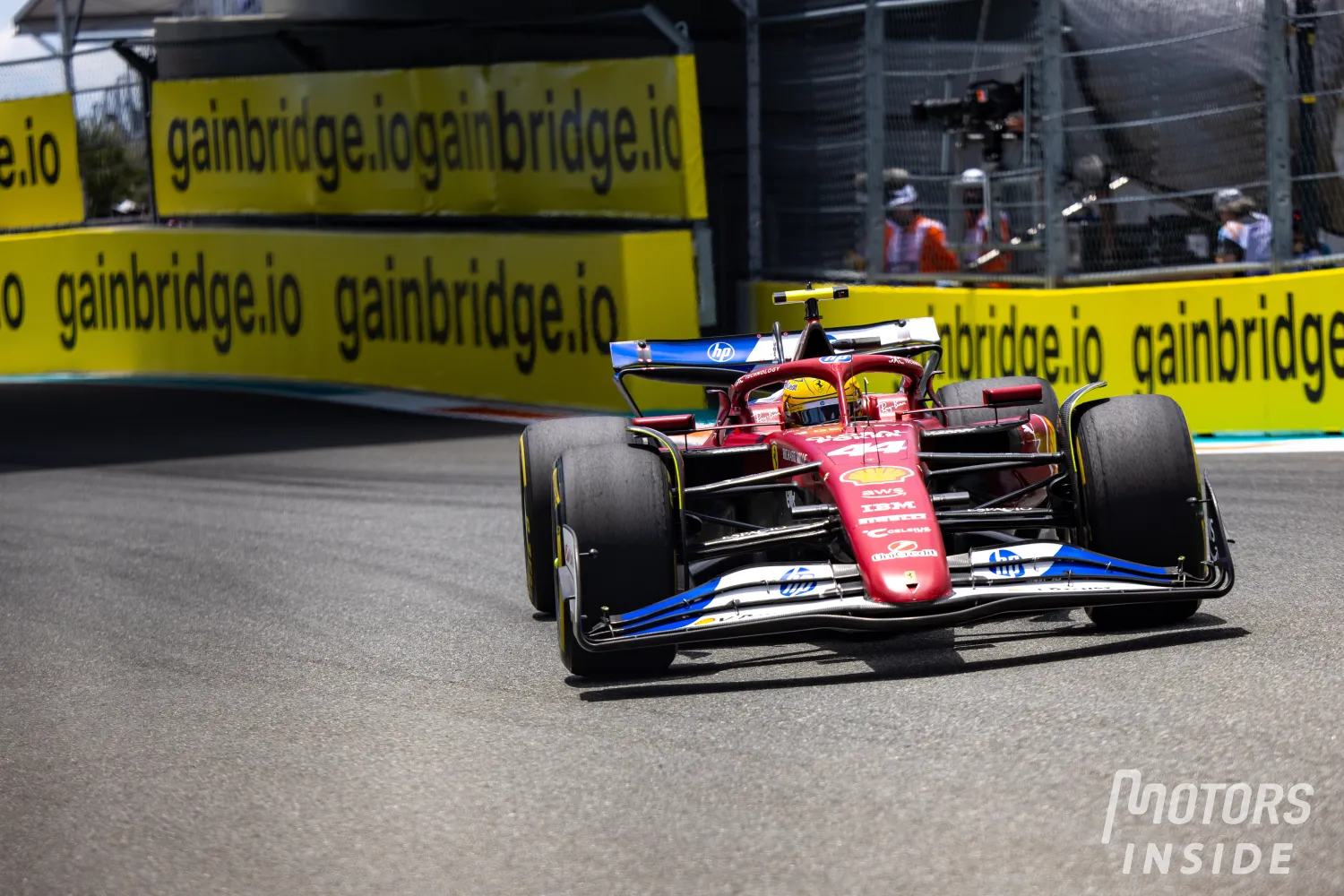 Lewis Hamilton almost had the same accident as Charles Leclerc