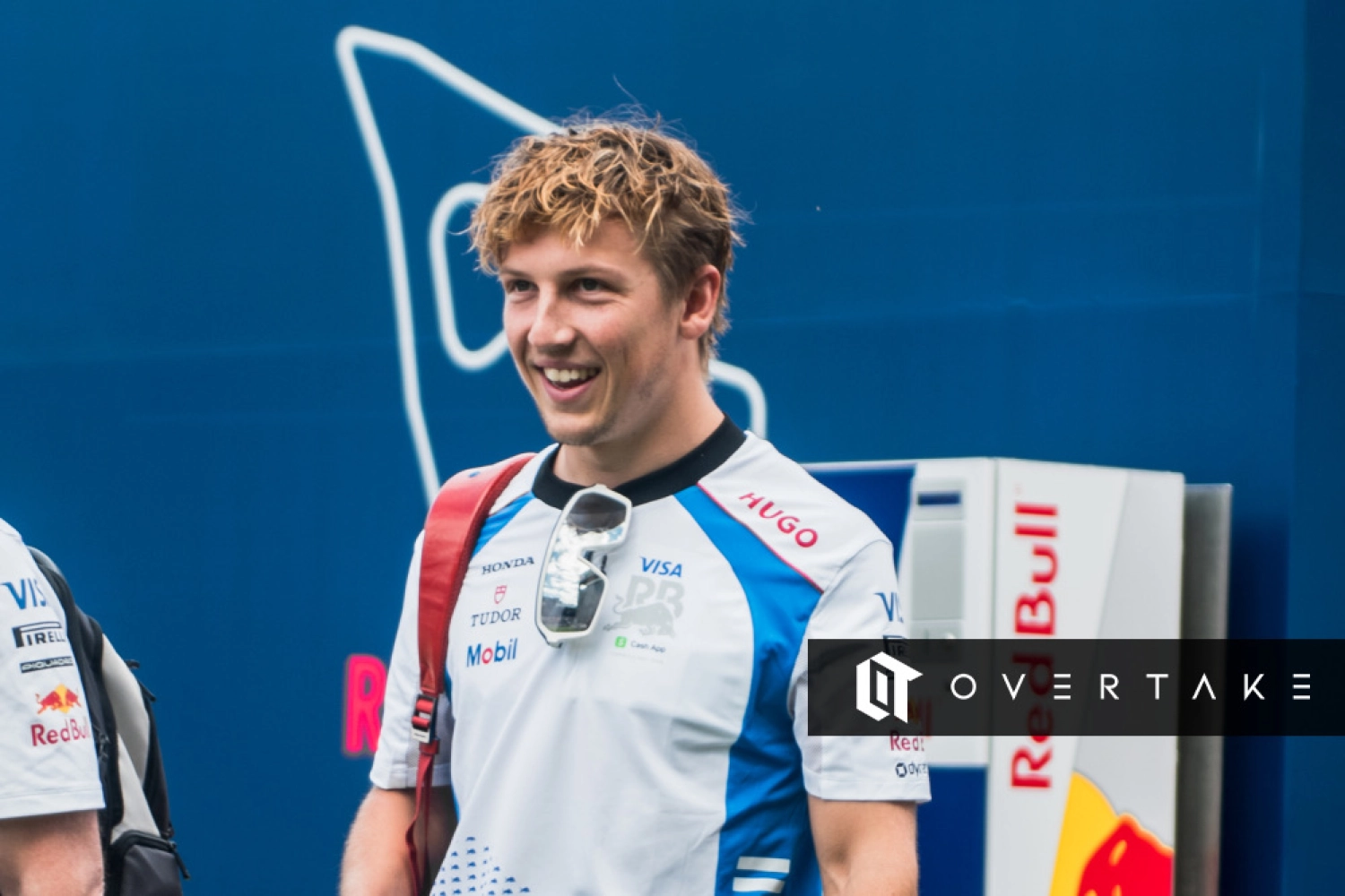 Liam Lawson in the points in Austria