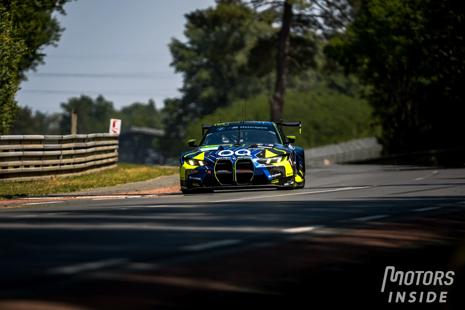 Valentino Rossi rides with less pressure than in Moto GP at Le Mans