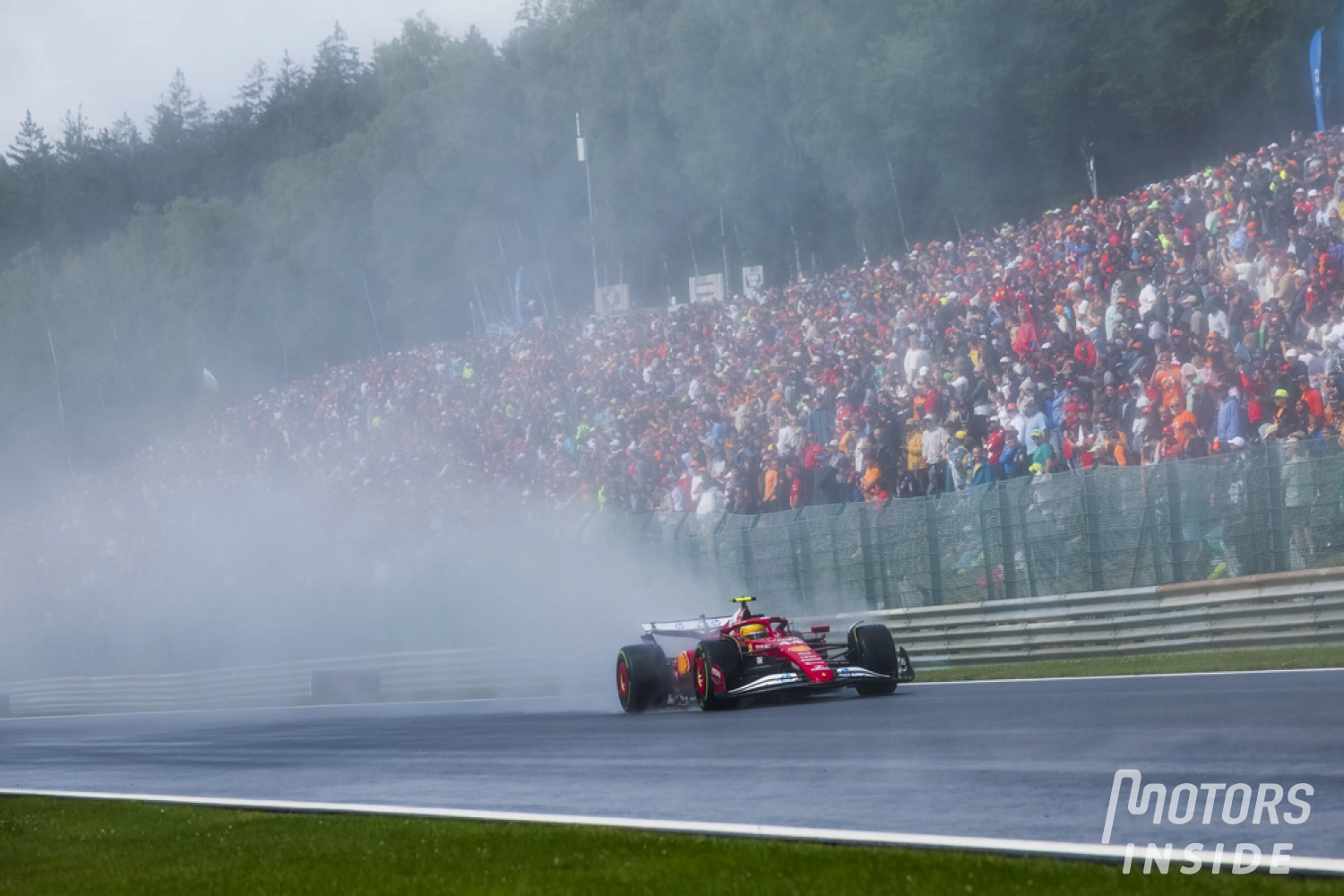 Ferrari drivers shine in Spa race