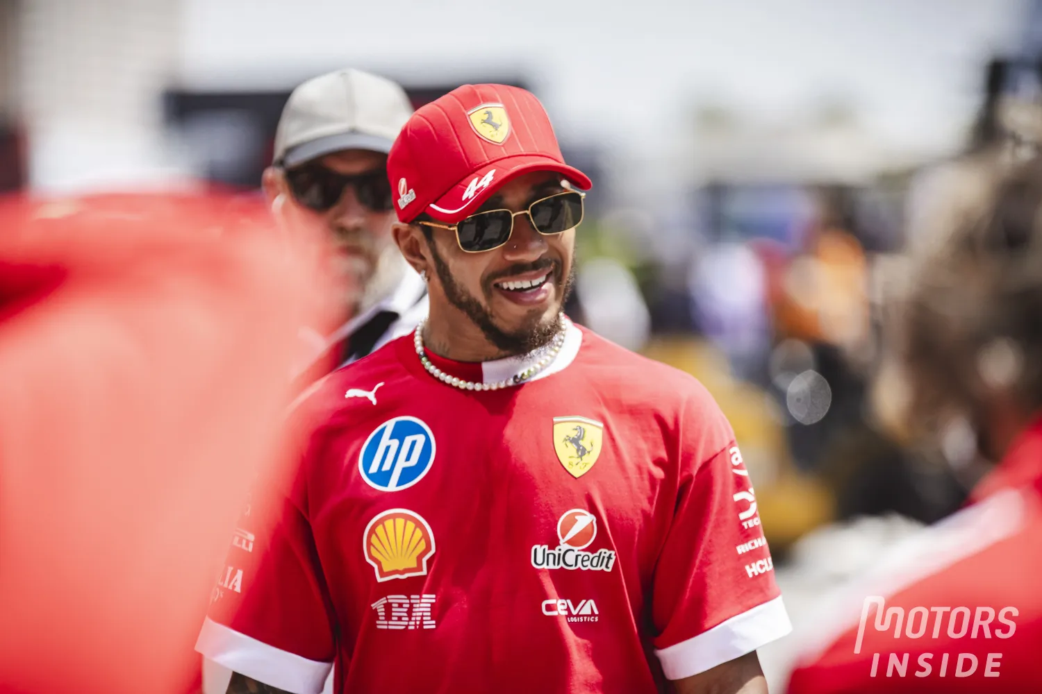 Lewis Hamilton claims to have had discussions with Ferrari about their strategy