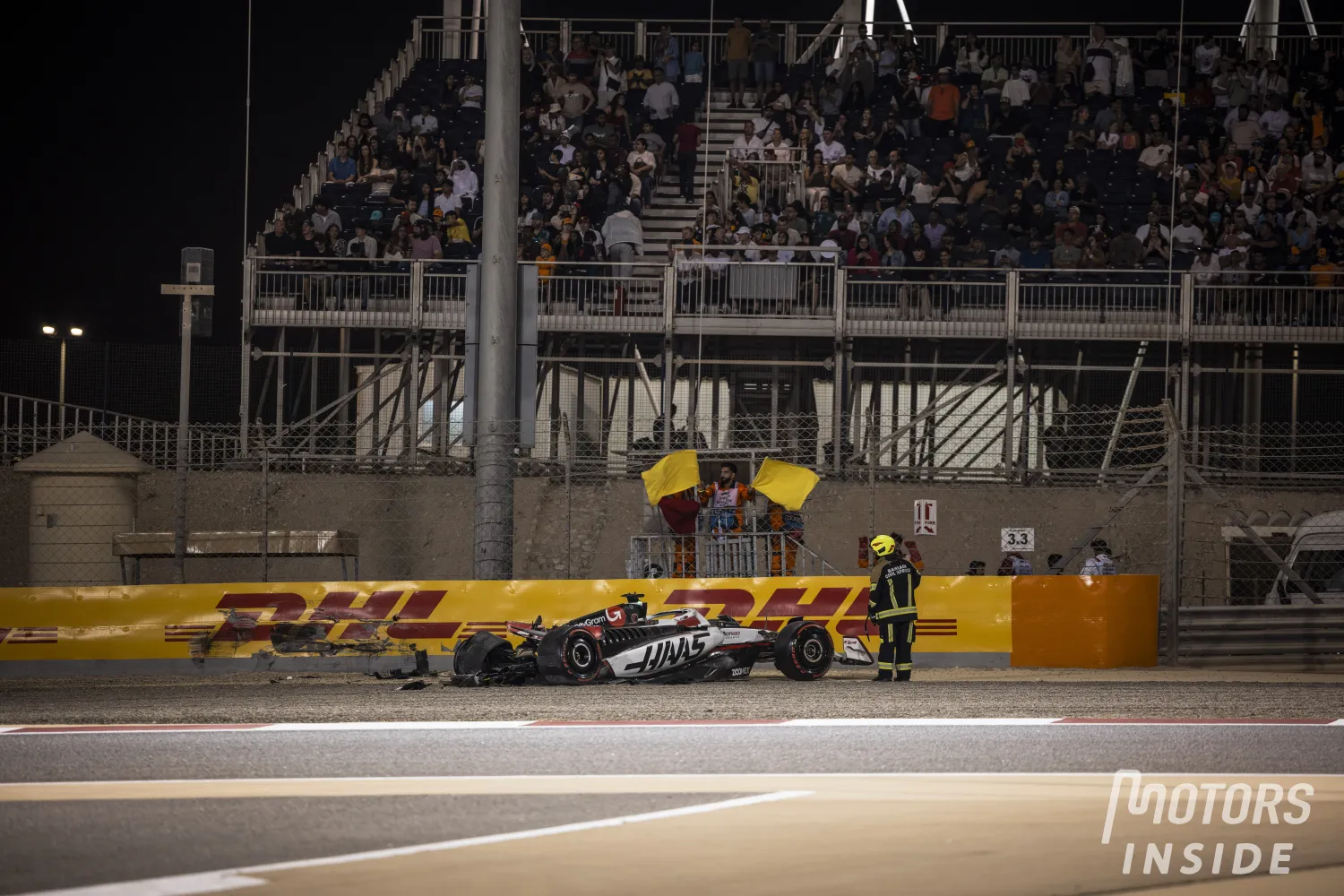 Crash Ocon Bahrain