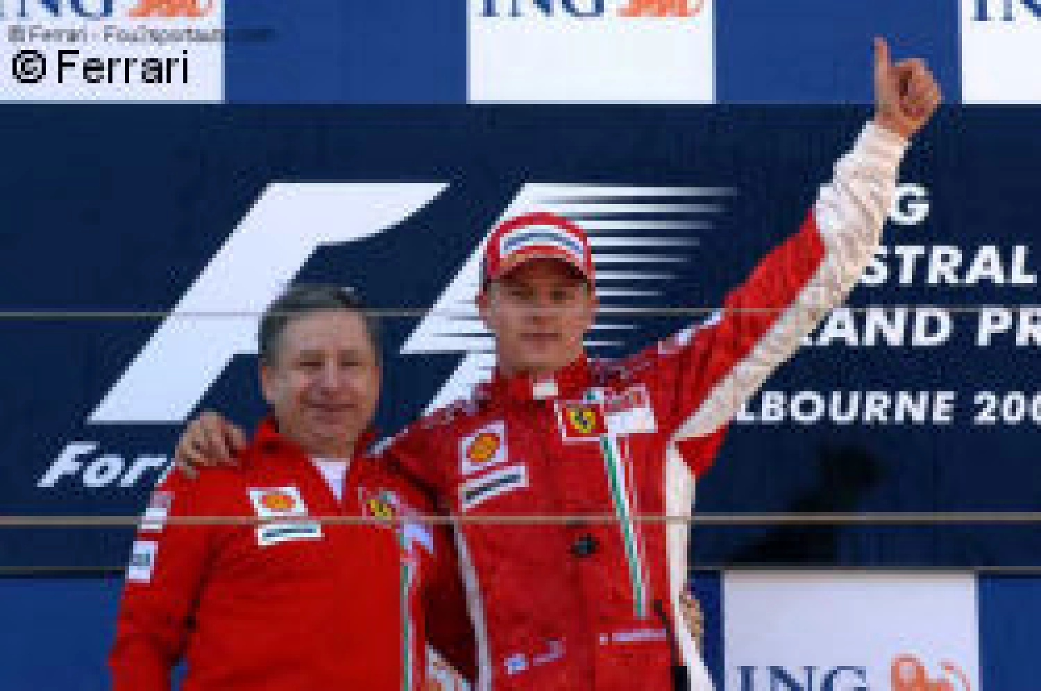 Todt : « Raikkonen est très heureux chez Ferrari »