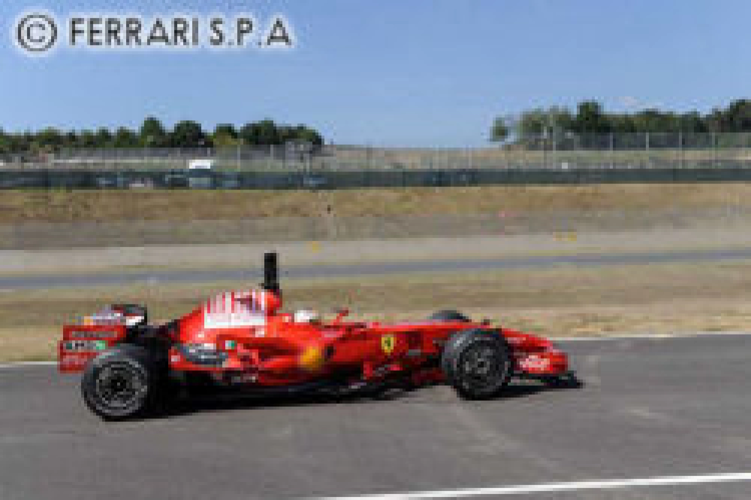 Ferrari sort la F2008 K