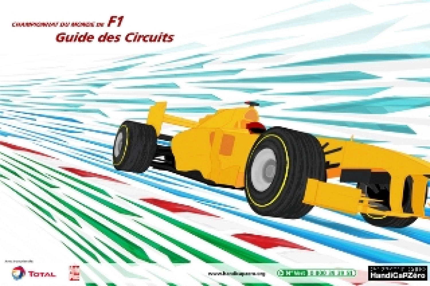Handicap Zero lance le Guide F1 2012 en braille et tactile !