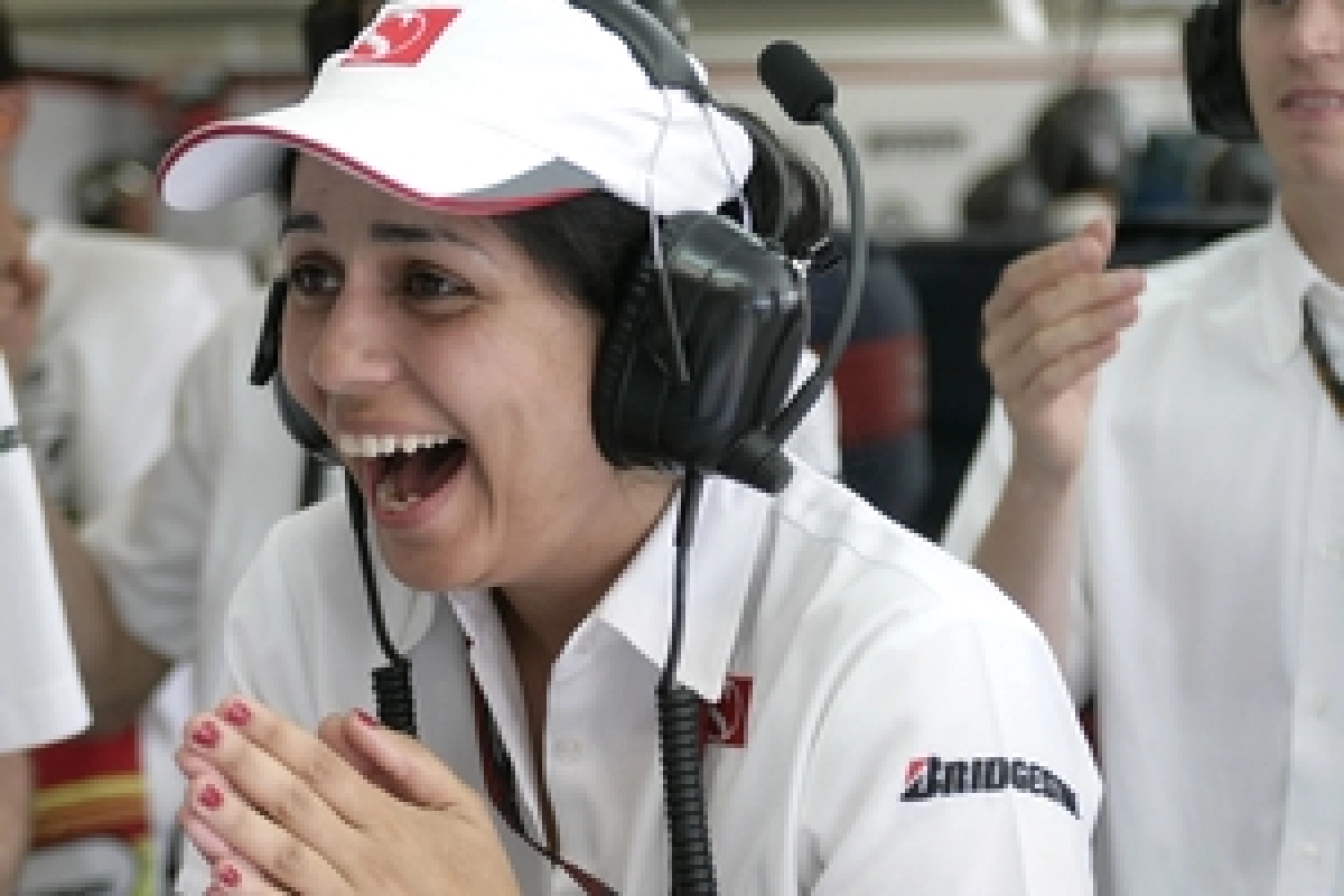 Italie : La course vue des stands