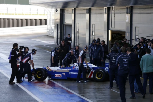 Susie Wolff en essais privés pour Williams à Silverstone