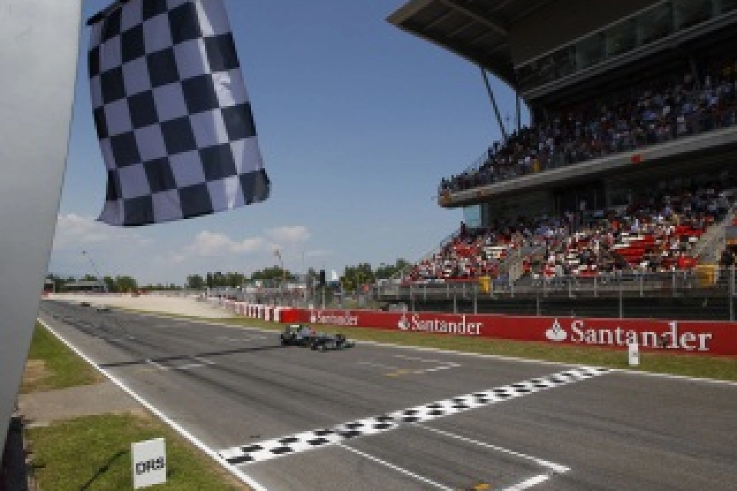 Le drapeau à damier du Grand Prix de Chine brandi trop tôt !