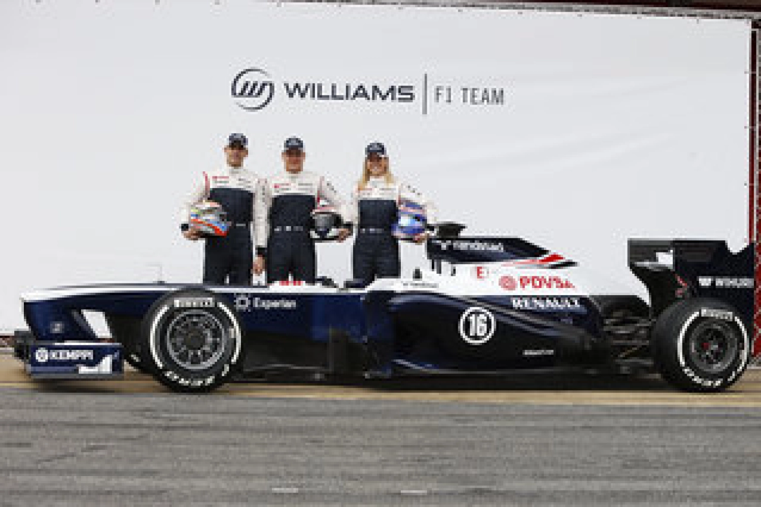 Williams présente la FW35