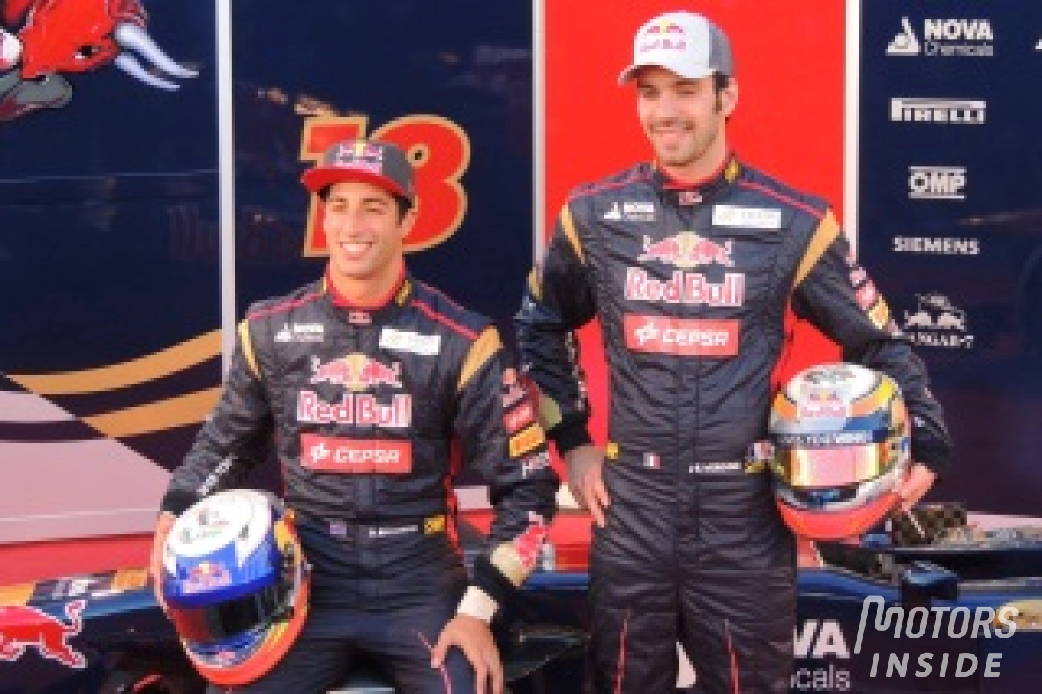 Toro Rosso : Vergne et Ricciardo ne sont pas amis et ils l&rsquo;assument