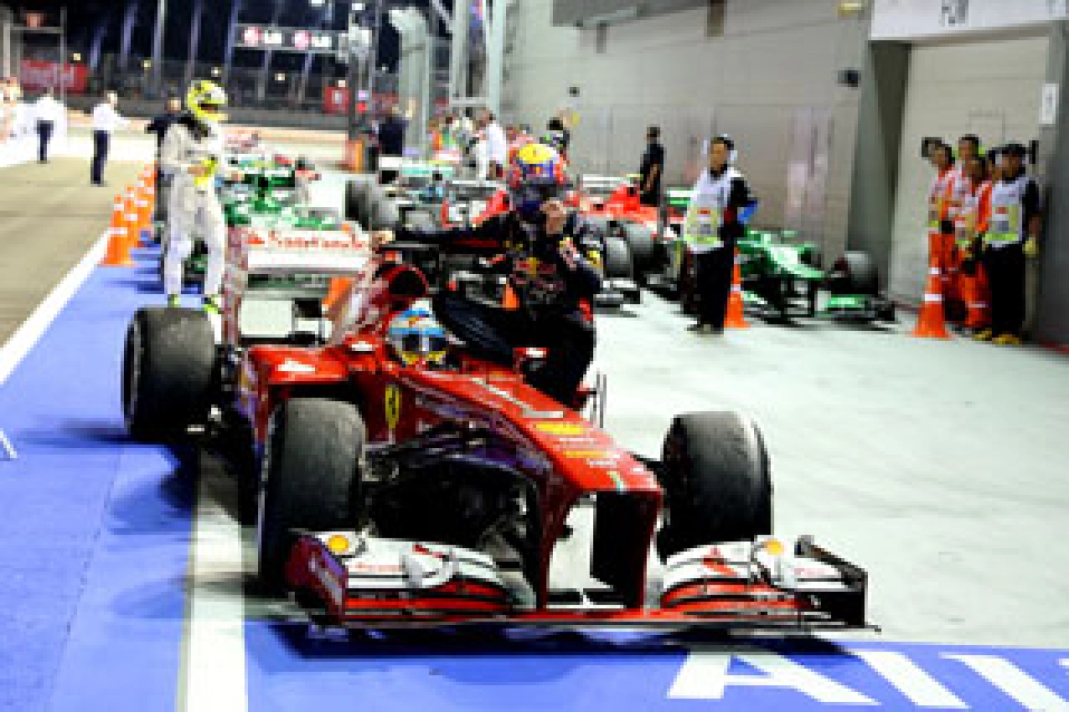 Pénalité de 10 places sur la grille pour Webber en Corée du Sud