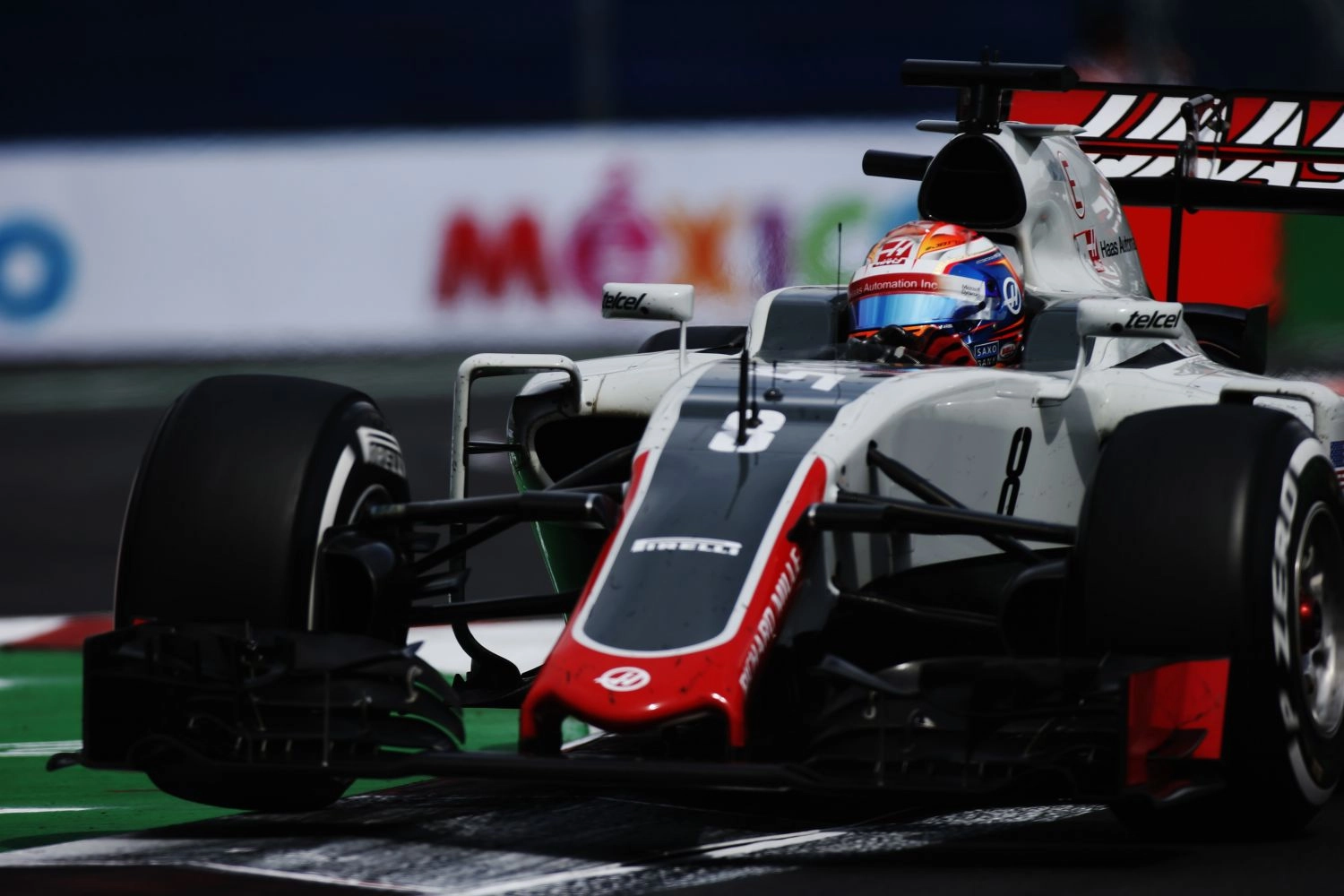 Haas et Romain Grosjean en perdition à Mexico