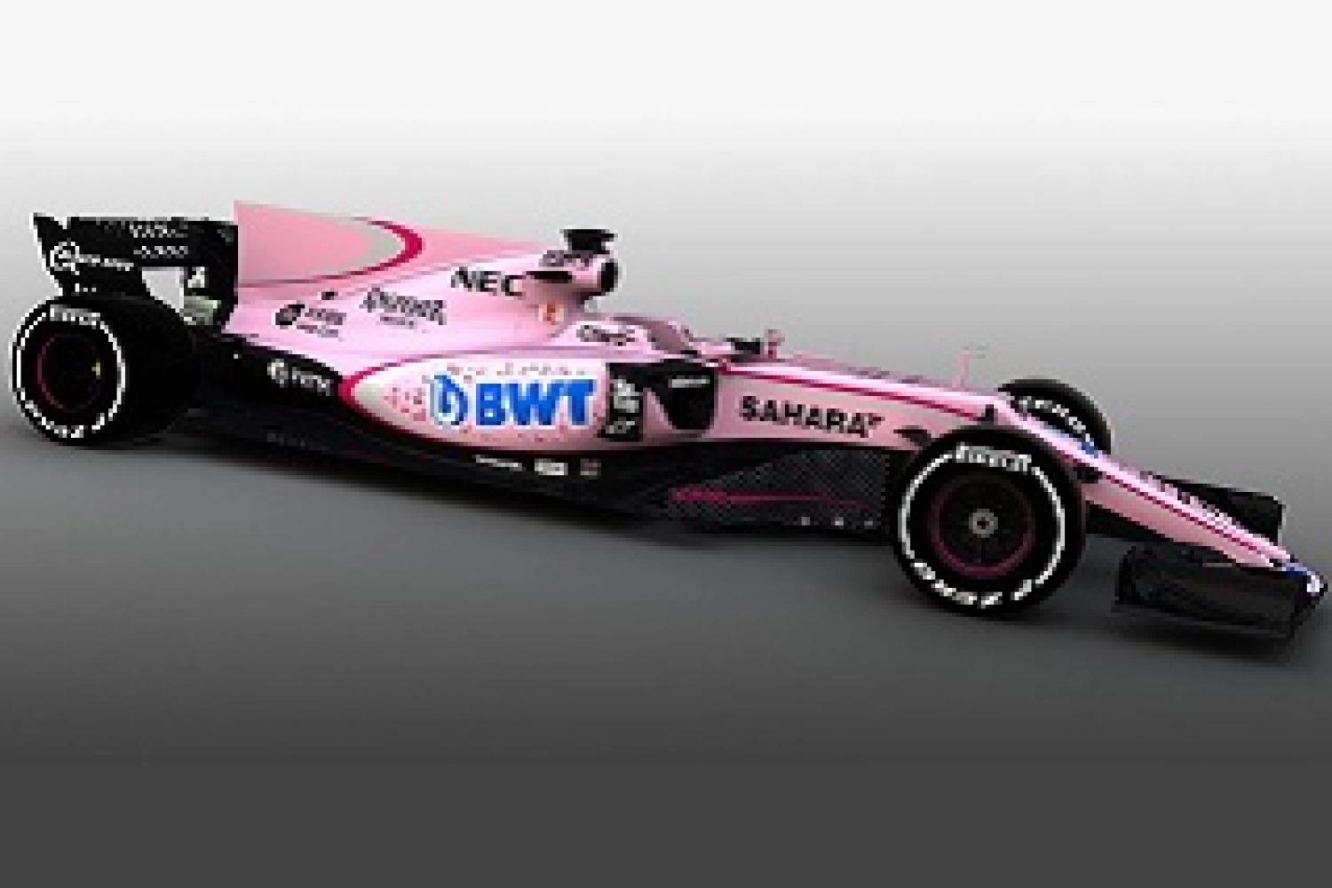 Les Force India virent au rose cette saison