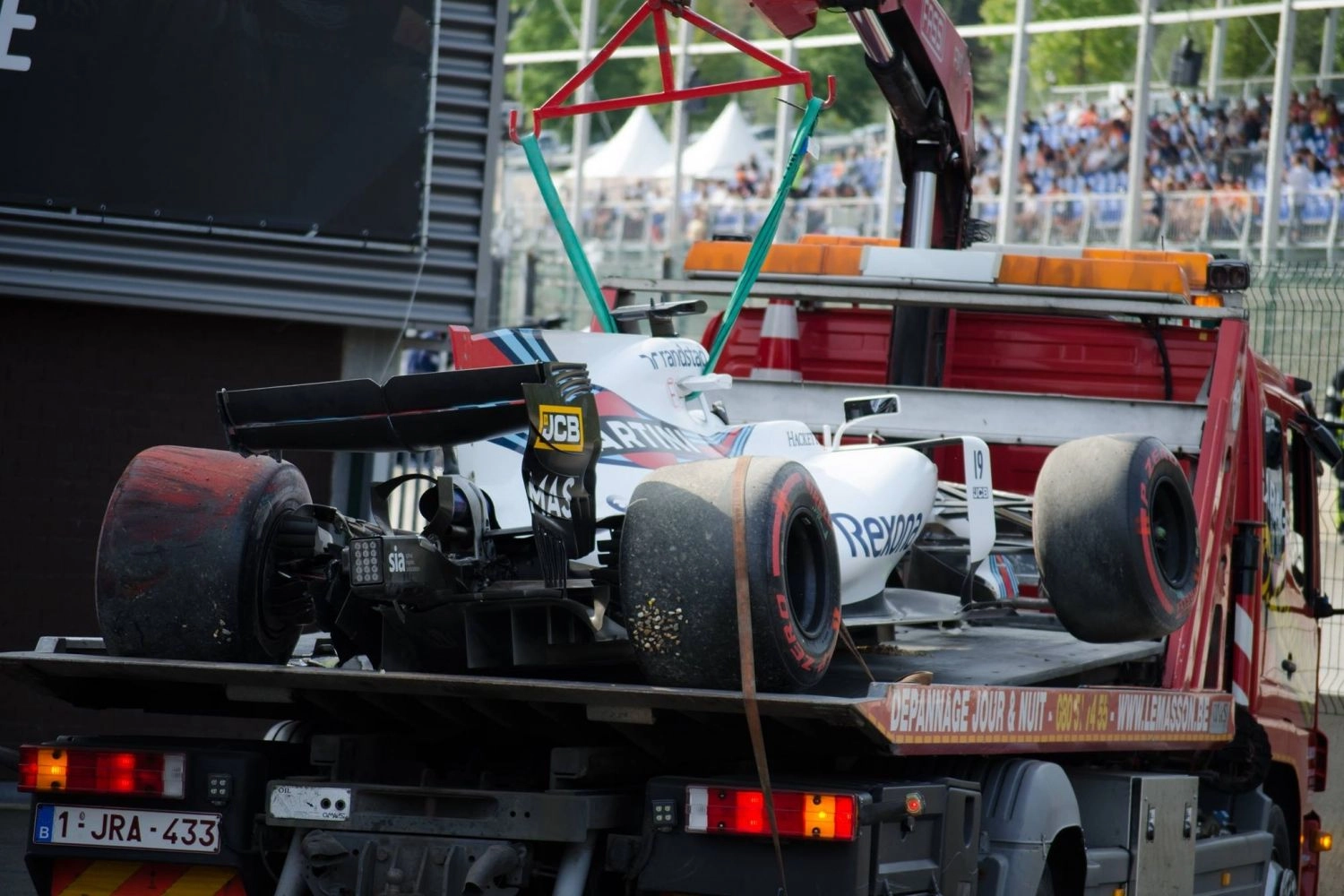 Changement de châssis pour Felipe Massa à Spa