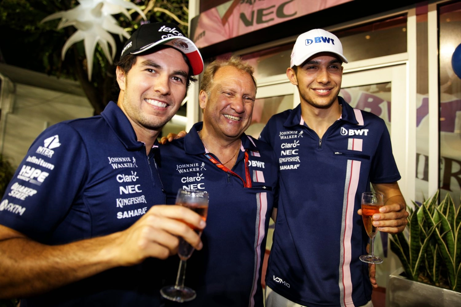 Sergio Perez reste chez Sahara Force India en 2018