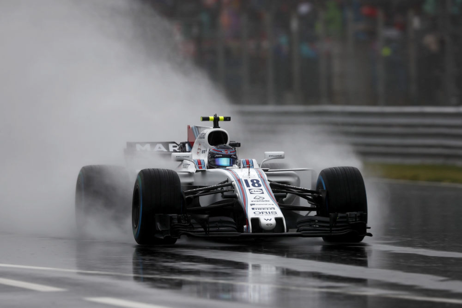 Lance Stroll sur la première ligne de Monza !
