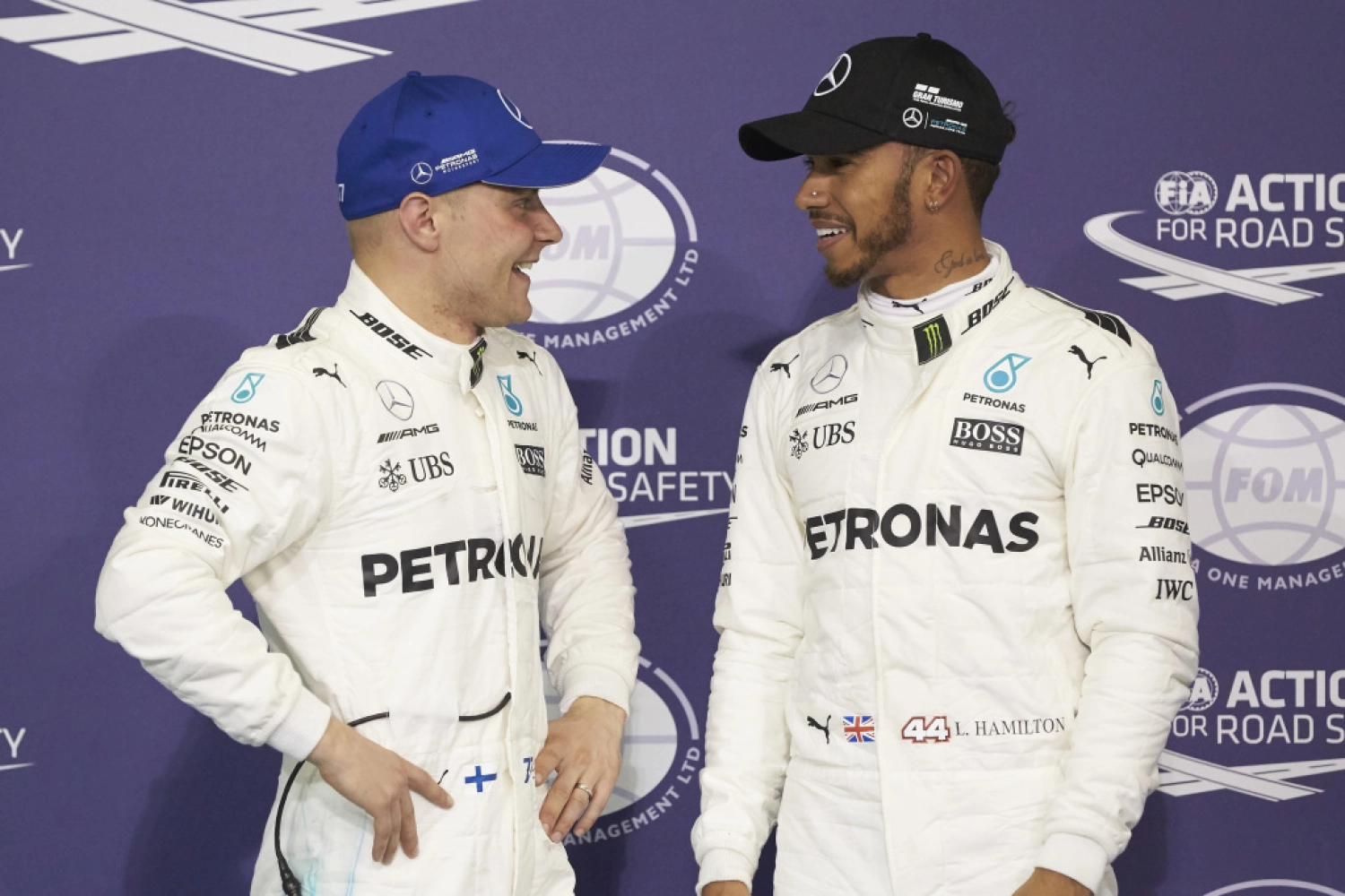 Abu Dhabi – Course : Bottas sans trembler devant Hamilton