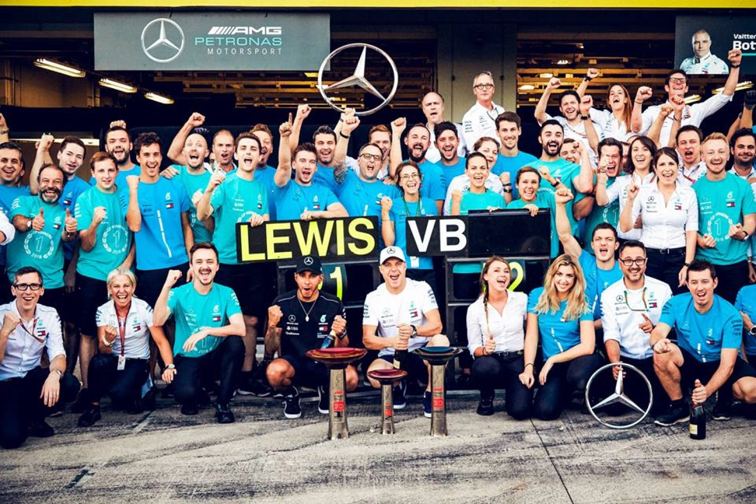 Plénitude pour Hamilton, satisfaction pour Bottas, auto-défense pour Verstappen : les réactions du top 3 à Suzuka