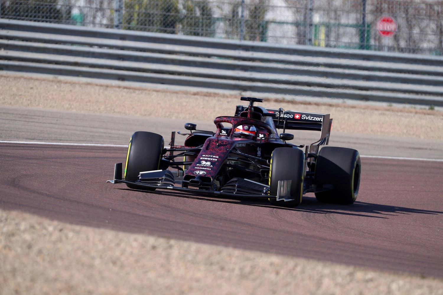 L&rsquo;Alfa Romeo Racing a déjà pris la piste