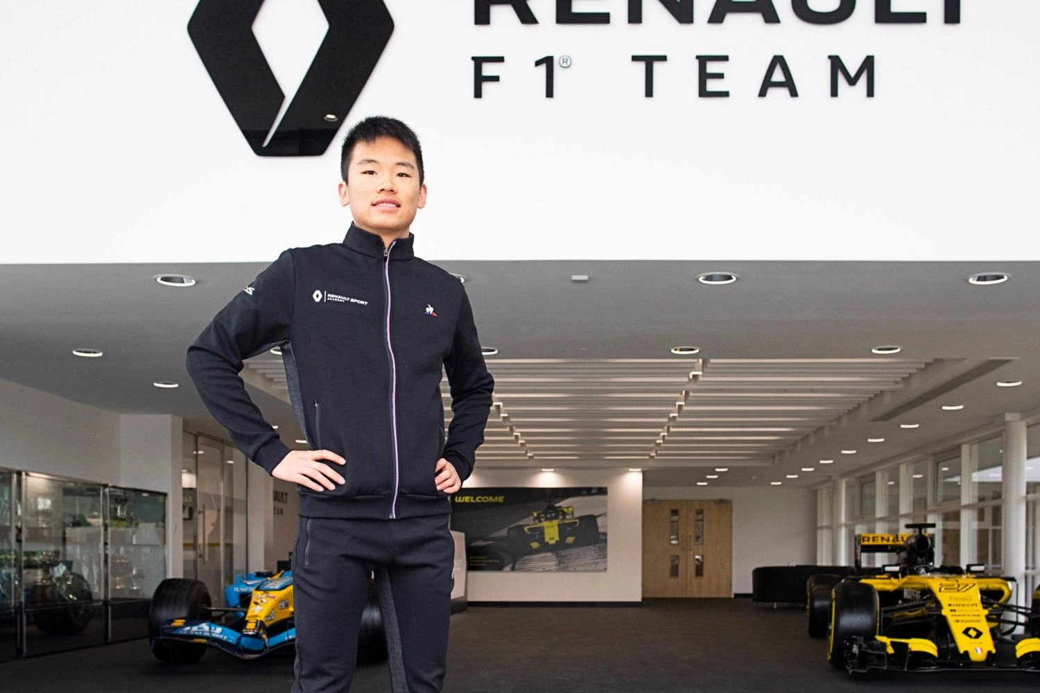 Ye Yifei rejoint l&rsquo;académie de jeunes pilotes de Renault