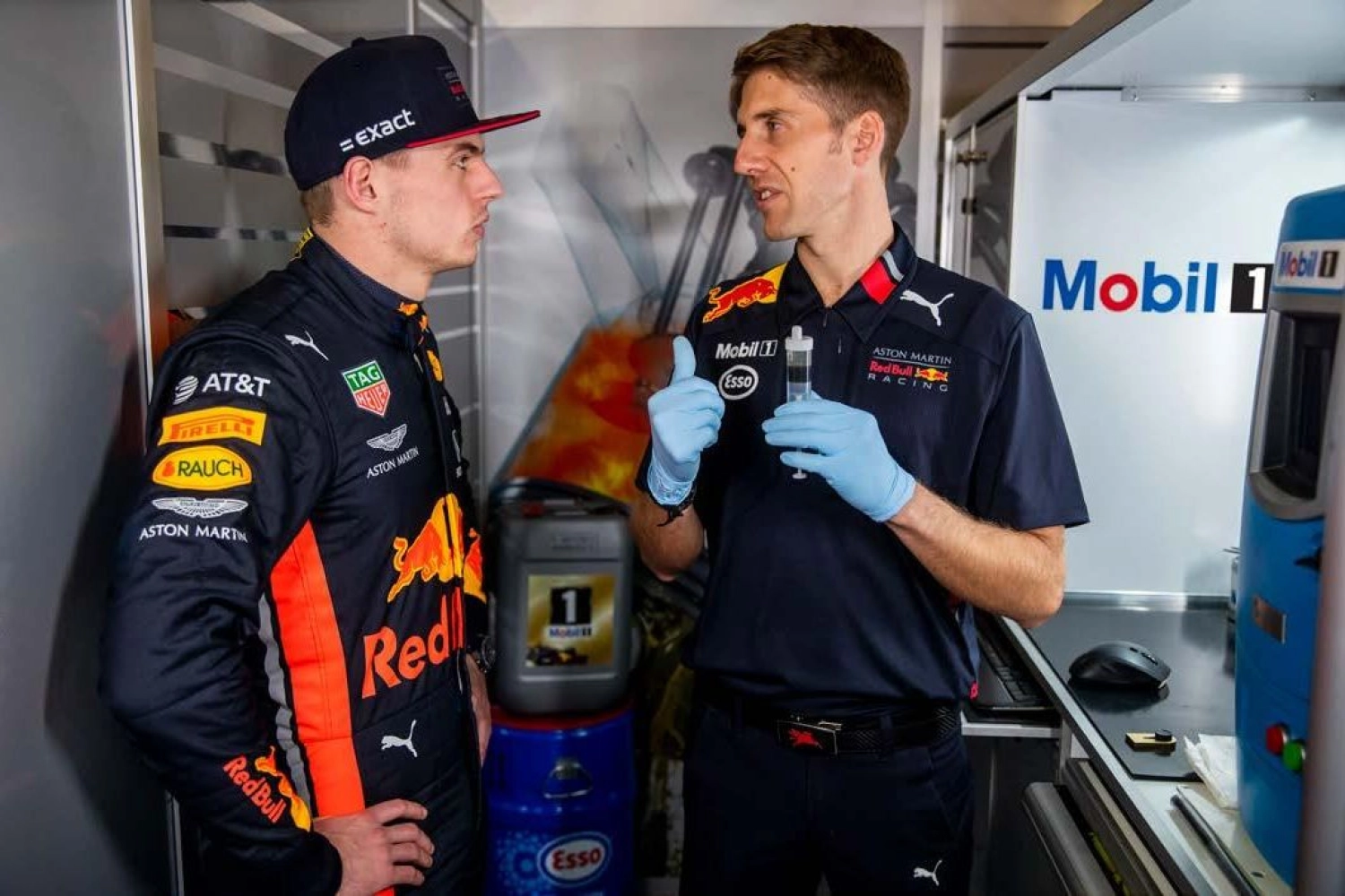 Exclusif : plongée au coeur du laboratoire d&rsquo;ExxonMobil chez Red Bull
