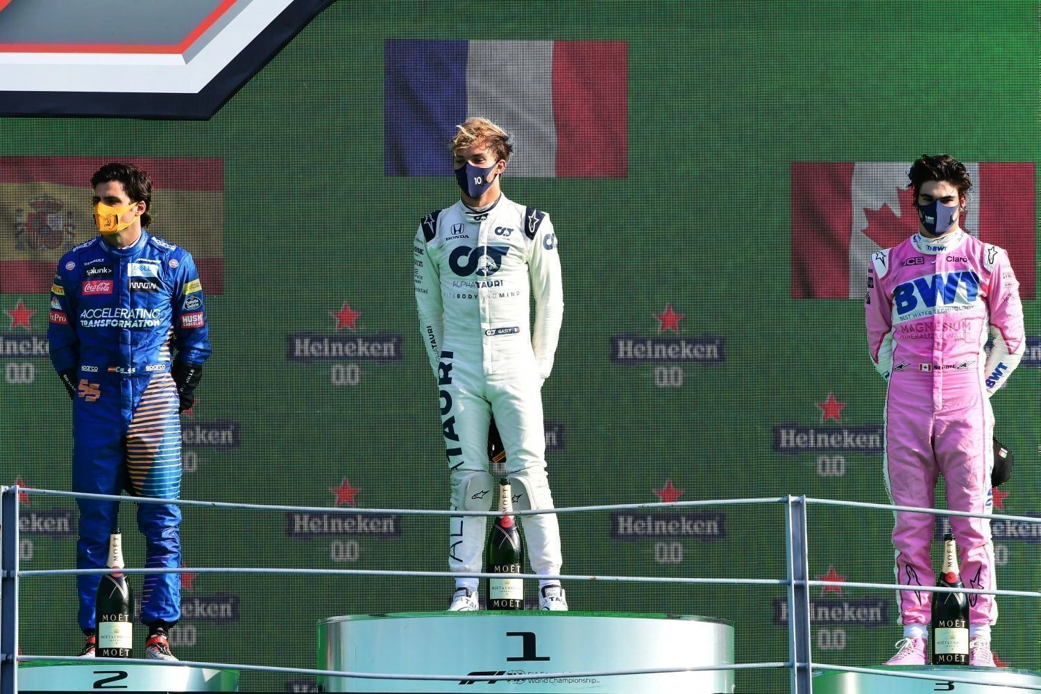 Sainz comprend la déception de Gasly après la prolongation de Perez