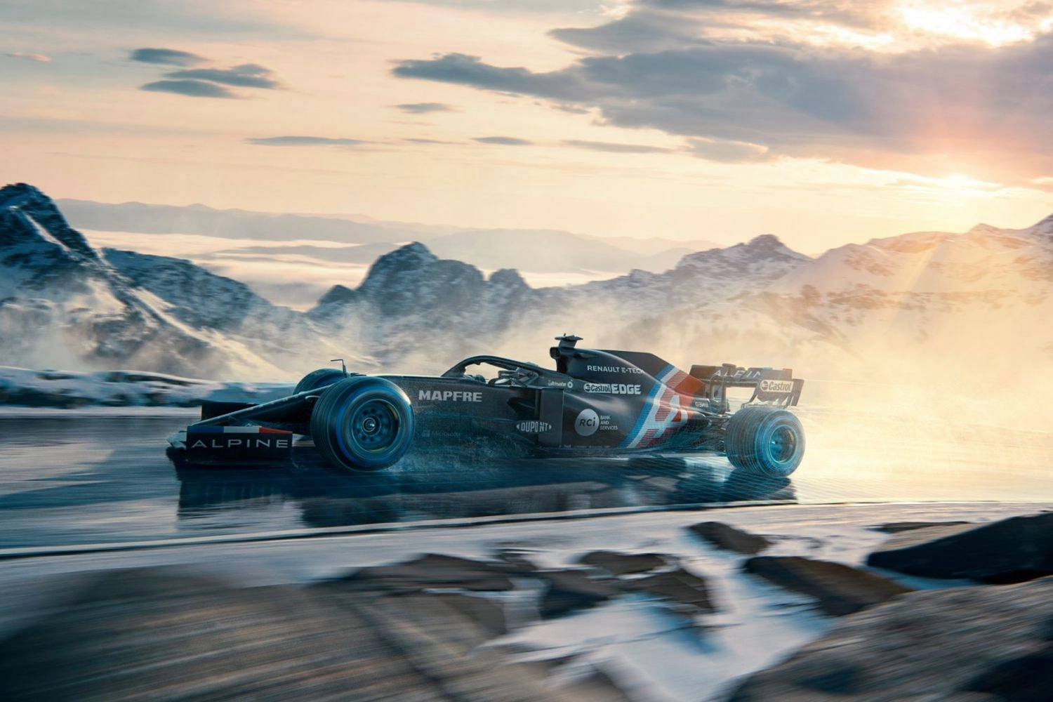 Alpine F1 dévoile sa livrée provisoire nommée A521