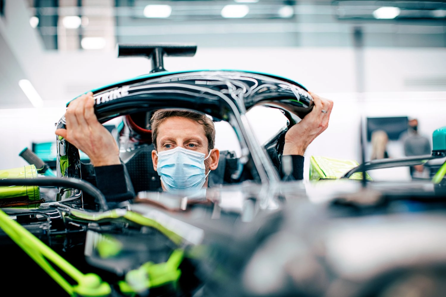 Romain Grosjean prendra bien le volant au Castellet