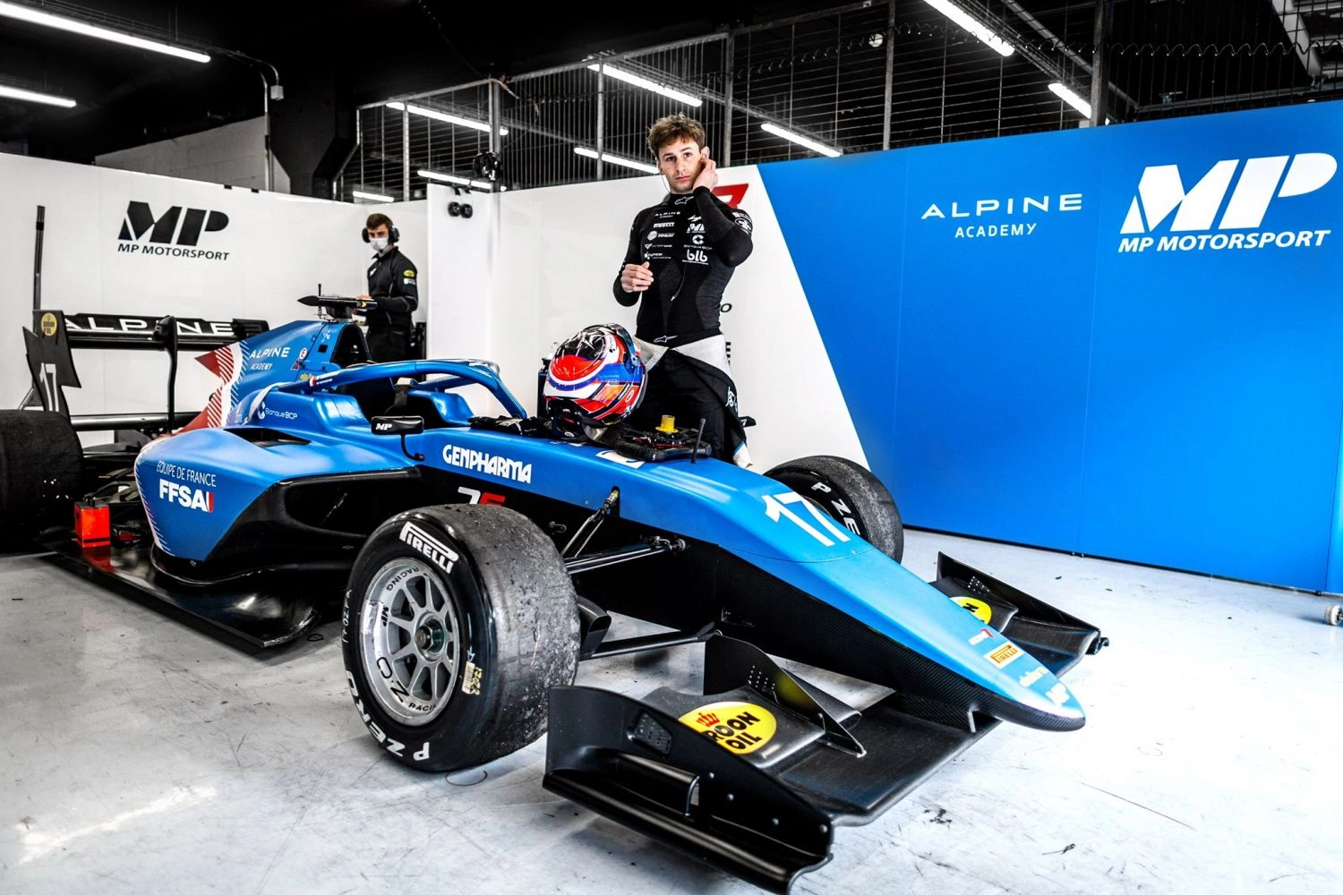 L&rsquo;espoir français Victor Martins teste une F1 pour Alpine