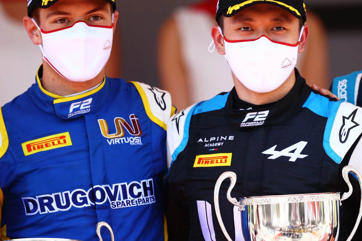 Grand Prix de Monaco F2 – Course Sprint 1 : Guanyu Zhou taille patron