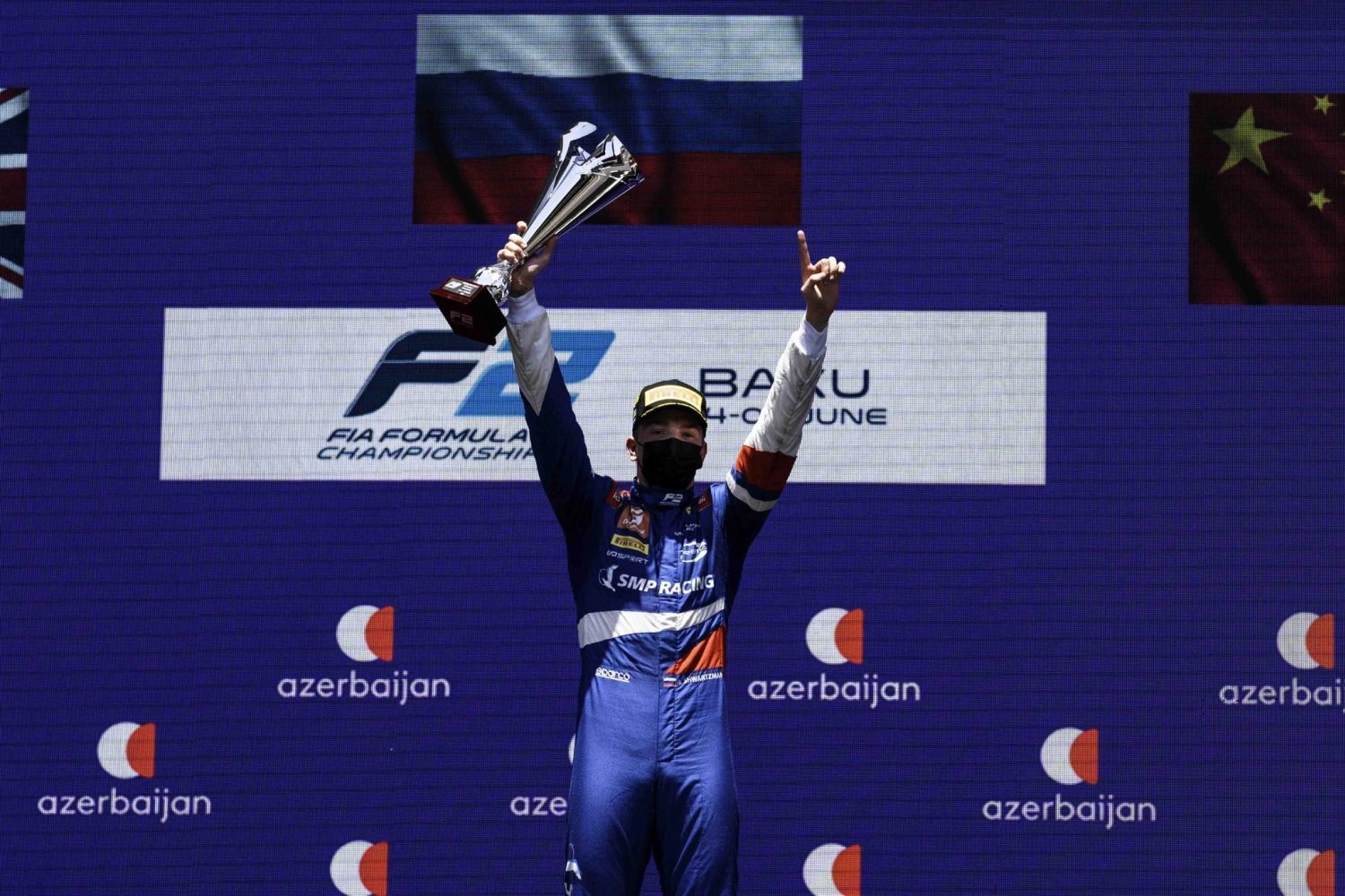 Grand Prix d&rsquo;Azerbaidjan F2 : Robert Shwartzman vainqueur de la Course Sprint 1