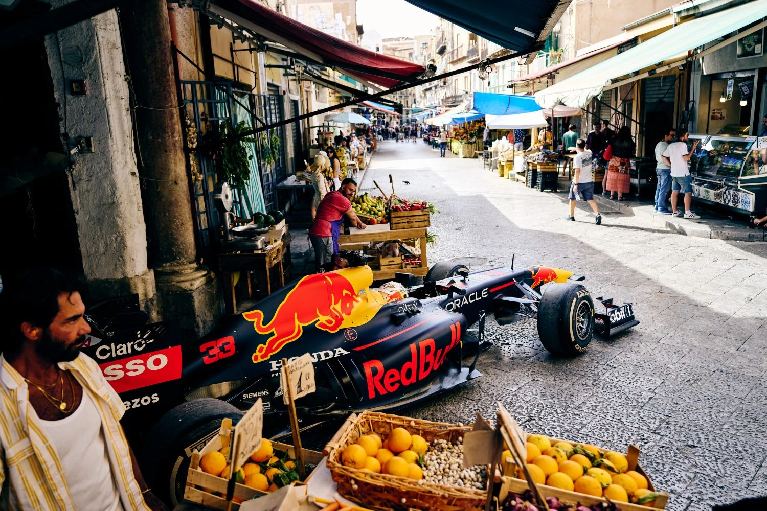 Vidéo : Verstappen en excursion en Sicile avec sa Red Bull