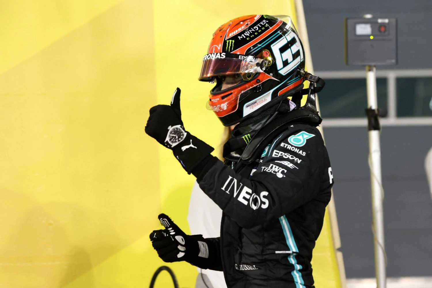 Russell chez Mercedes au lendemain du GP d&rsquo;Abu Dhabi