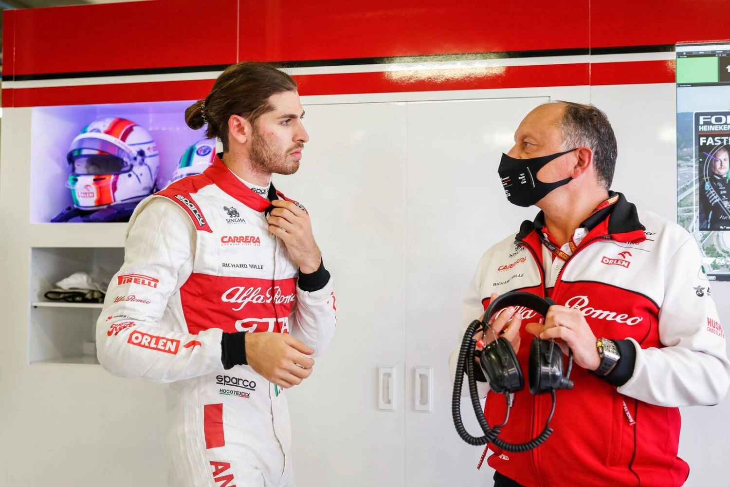 Vasseur irrité après les propos de Giovinazzi