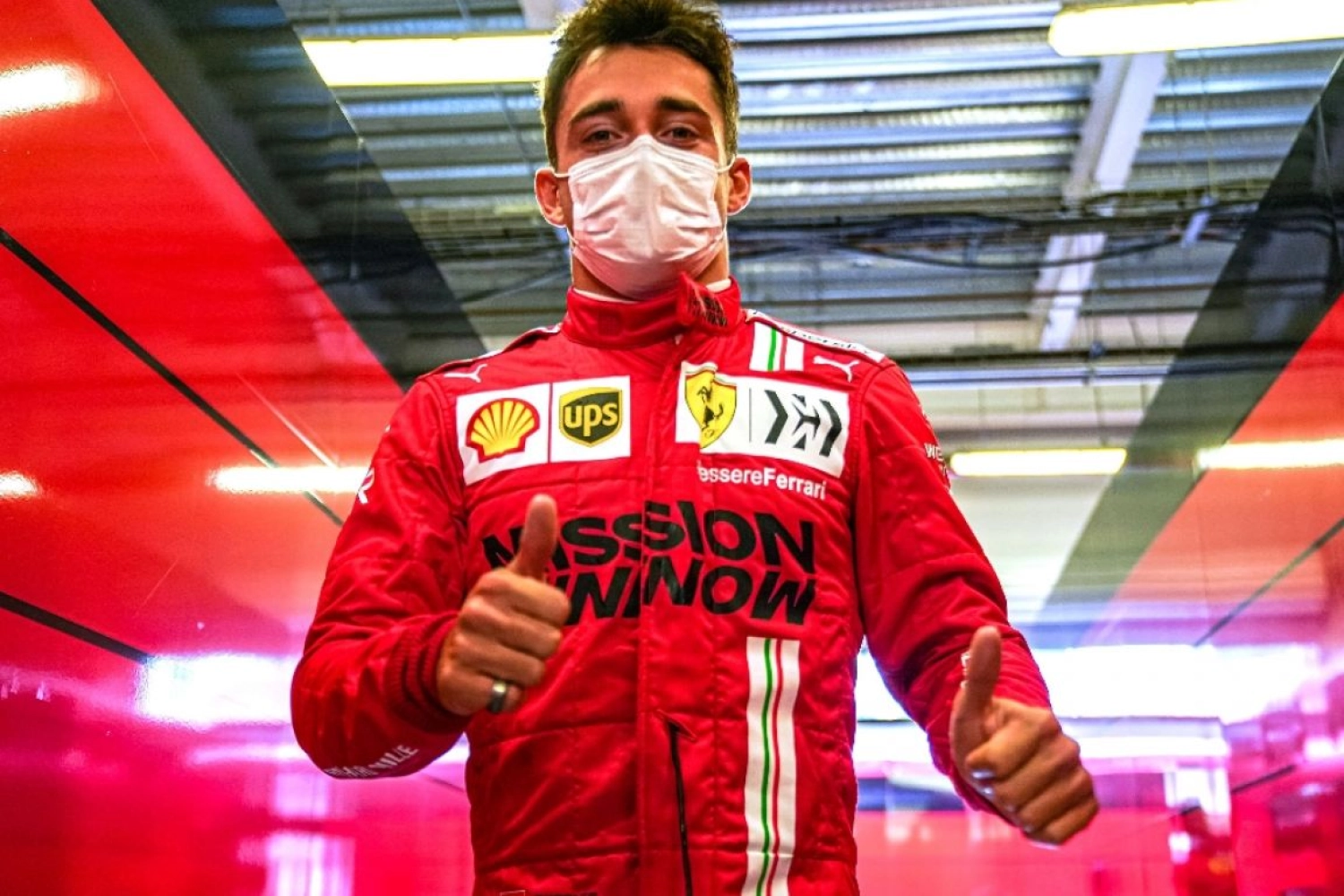 Charles Leclerc positif au Covid-19 pour la deuxième fois