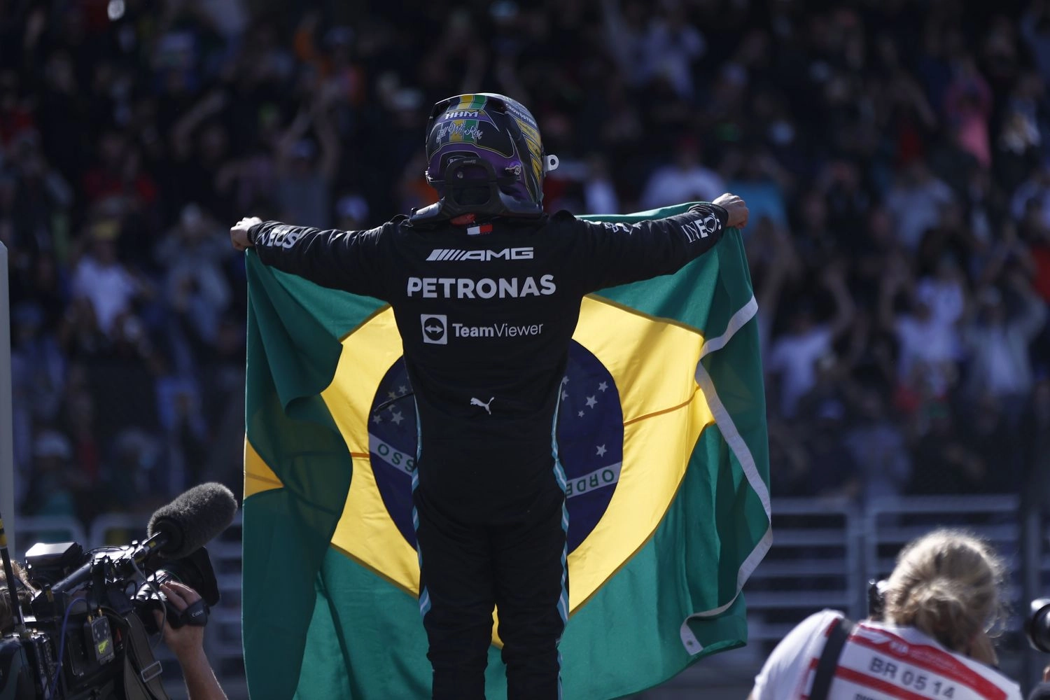 Grand Prix de São Paulo – Hamilton : "Je ne pensais pas que j&rsquo;allais gagner"