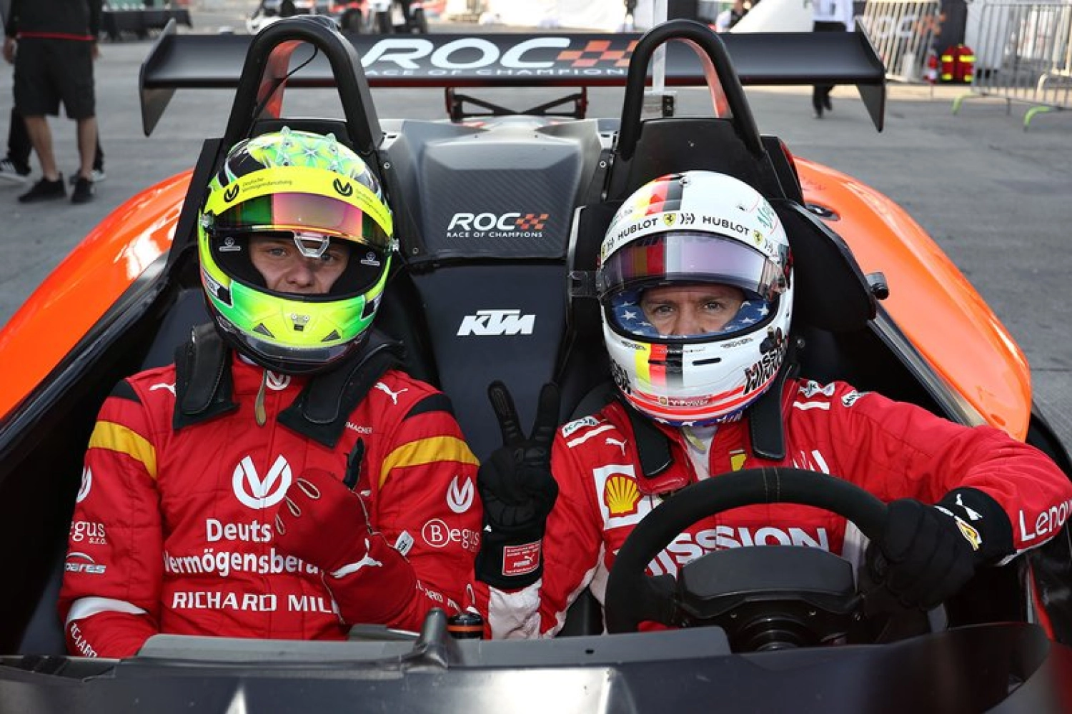 Sebastian Vettel et Mick Schumacher vont participer à la ROC 2022