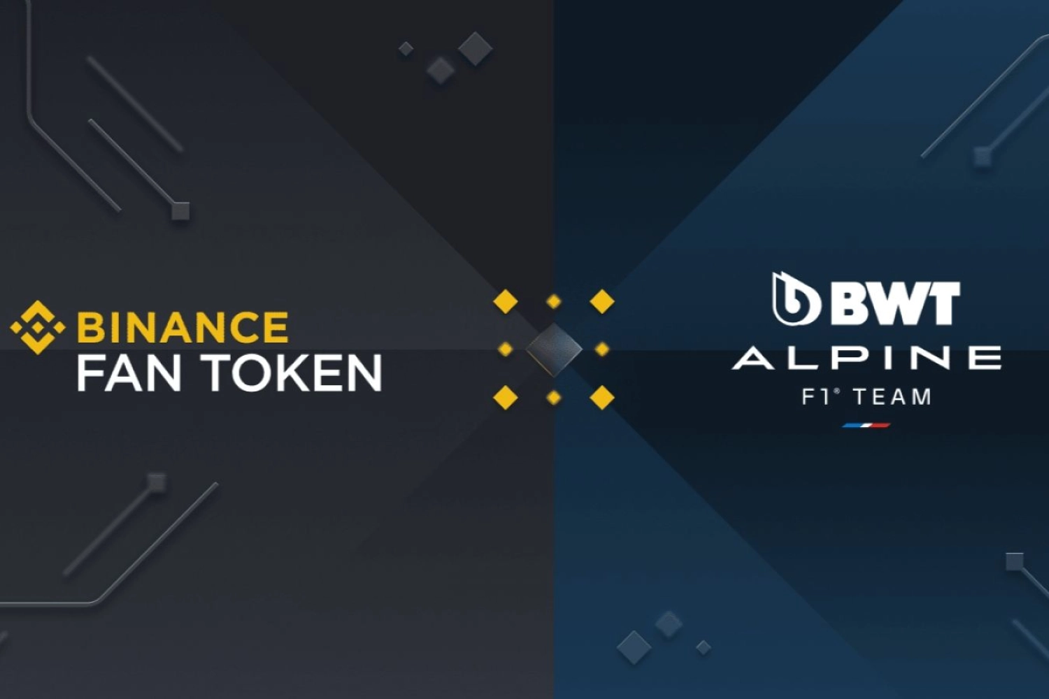 La plateforme de cryptomonnaie Binance devient partenaire d&rsquo;Alpine F1