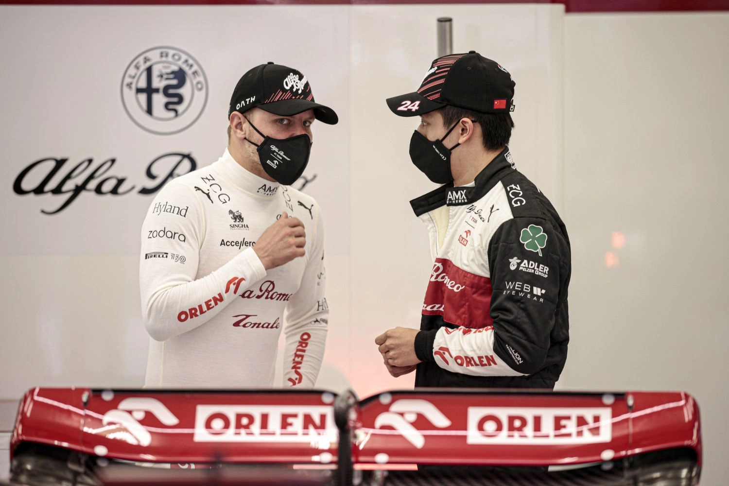 Valtteri Bottas "fier" de Guanyu Zhou