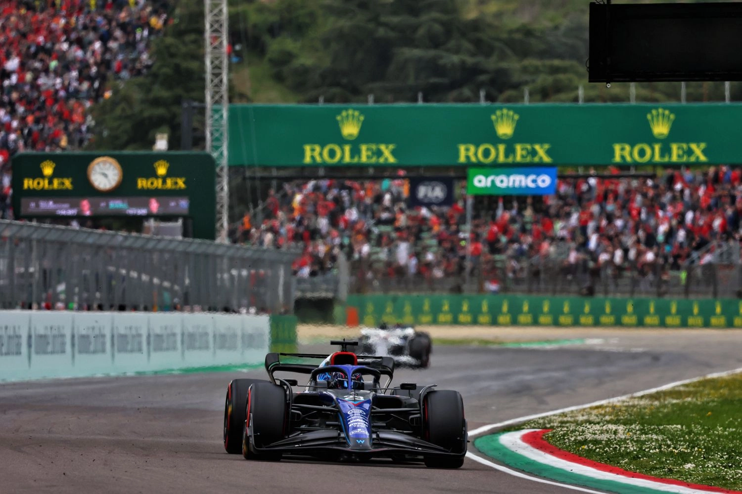 Albon et Williams ont frôlé un nouveau top 10 en Italie