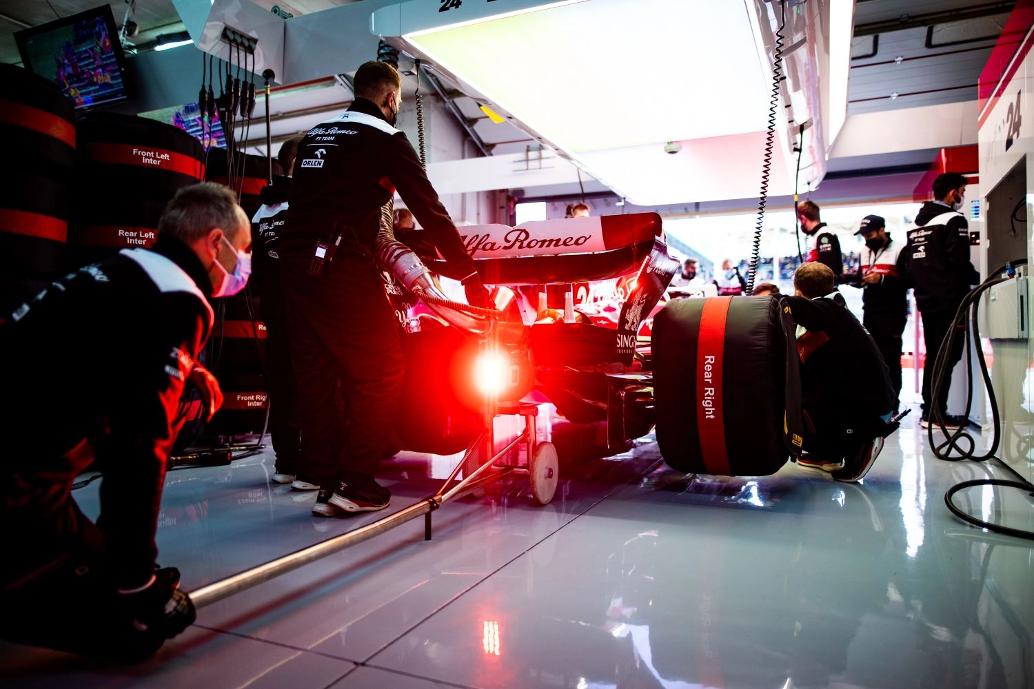 Départ de la pitlane obligatoire pour Zhou à Imola lors de la course