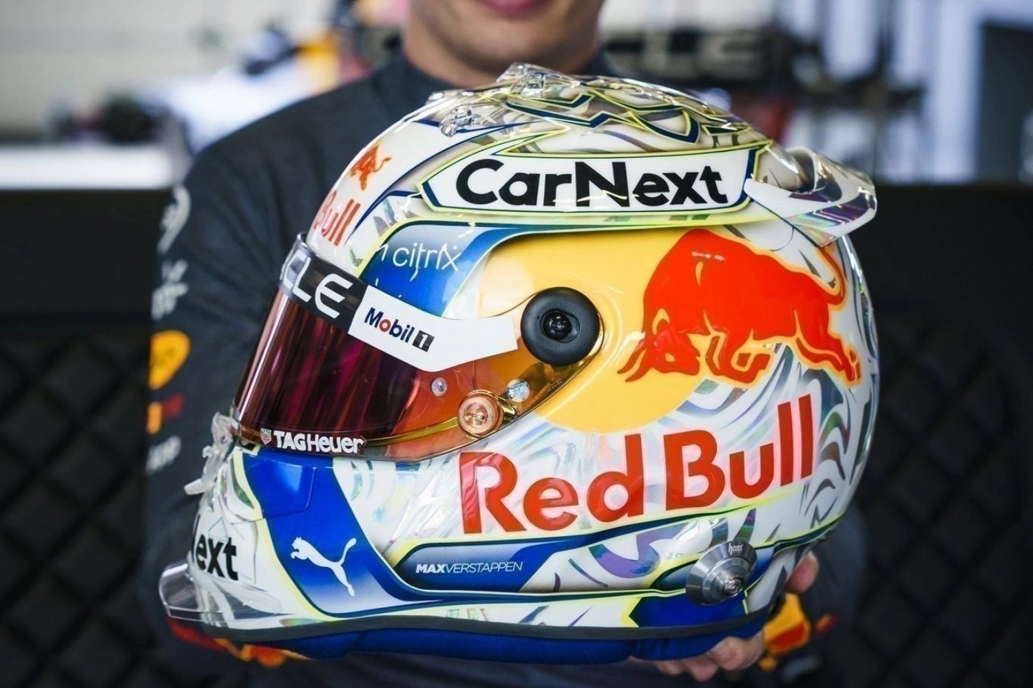 Un casque spécial pour Verstappen en Autriche