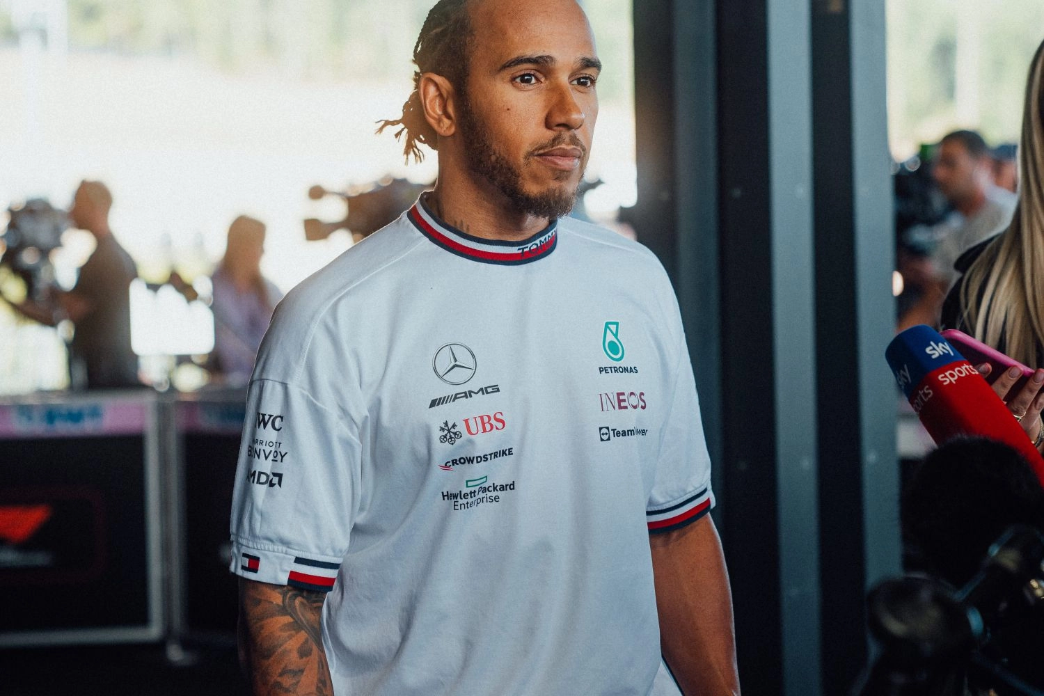 Hamilton reçoit un avertissement après son abandon à Spa