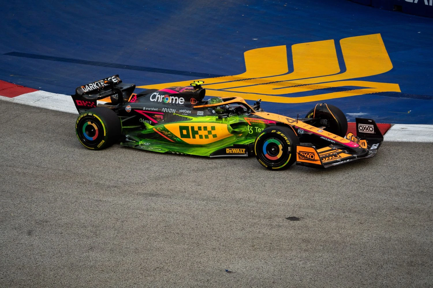 McLaren teste une nouvelle entrée d&rsquo;air asymétrique à Singapour