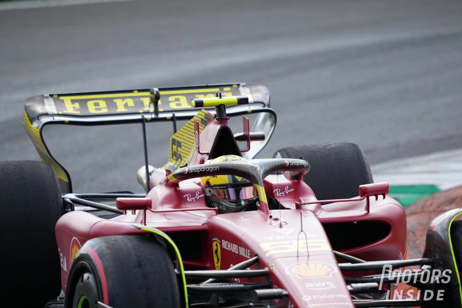 Grand Prix d&rsquo;Italie – Essais libres 2 : Sainz et Ferrari au premier rang