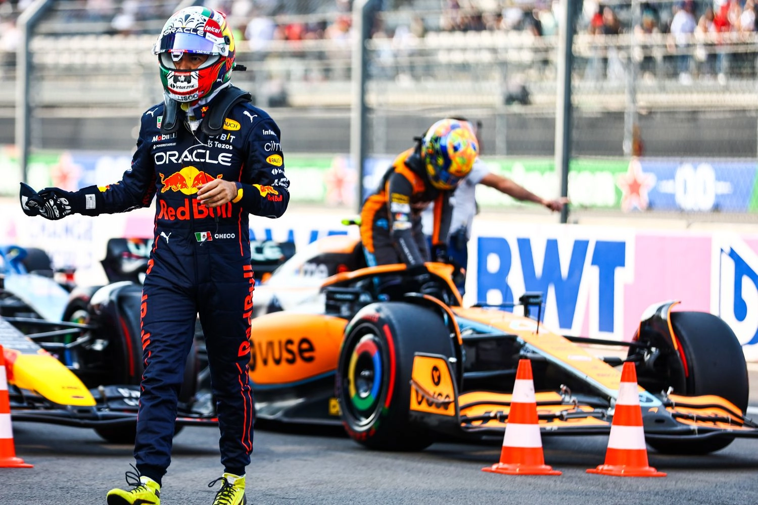 Sergio Perez presque "à l&rsquo;aveugle" pendant les qualifications