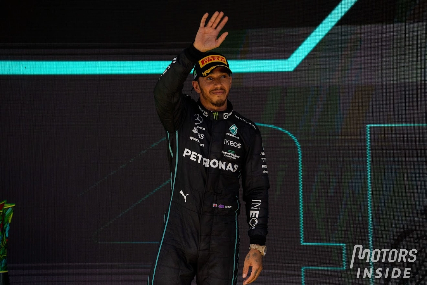 Lewis Hamilton est très fier du doublé de Mercedes au Grand Prix du Brésil